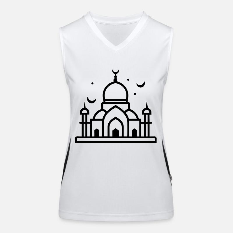Mosquée Débardeur respirant contrasté Femme