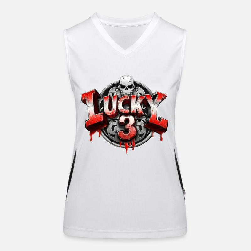 GLÜCK 3 Funktionelles Kontrast-Tank Top für Frauen