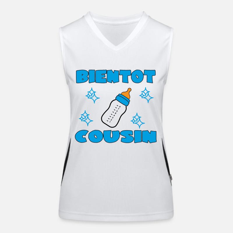 BALDIGER COUSIN Funktionelles Kontrast-Tank Top für Frauen