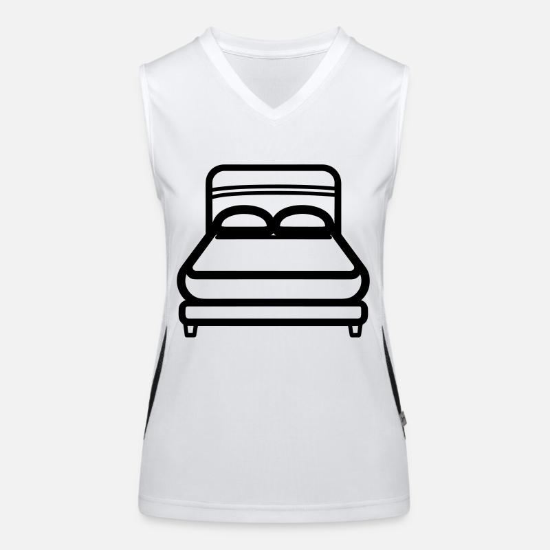 lit Débardeur respirant contrasté Femme