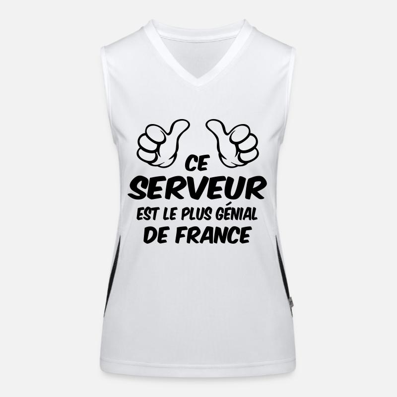 BEST SERVER Women's Functional Contrast Tank Top