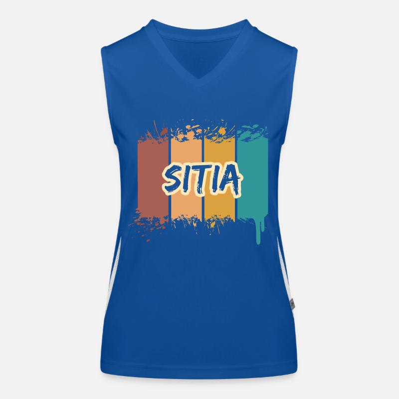 Sitia Sitia Women's Functional Contrast Tank Top