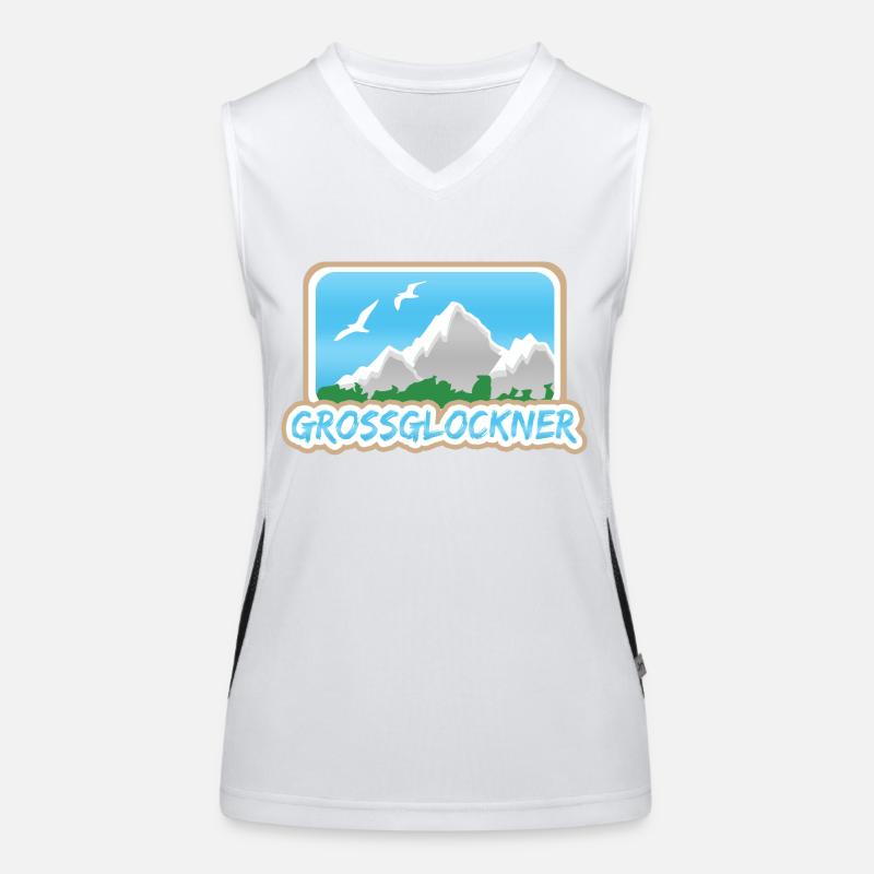 Grossglockner as Grossglockner Women's Functional Contrast Tank Top