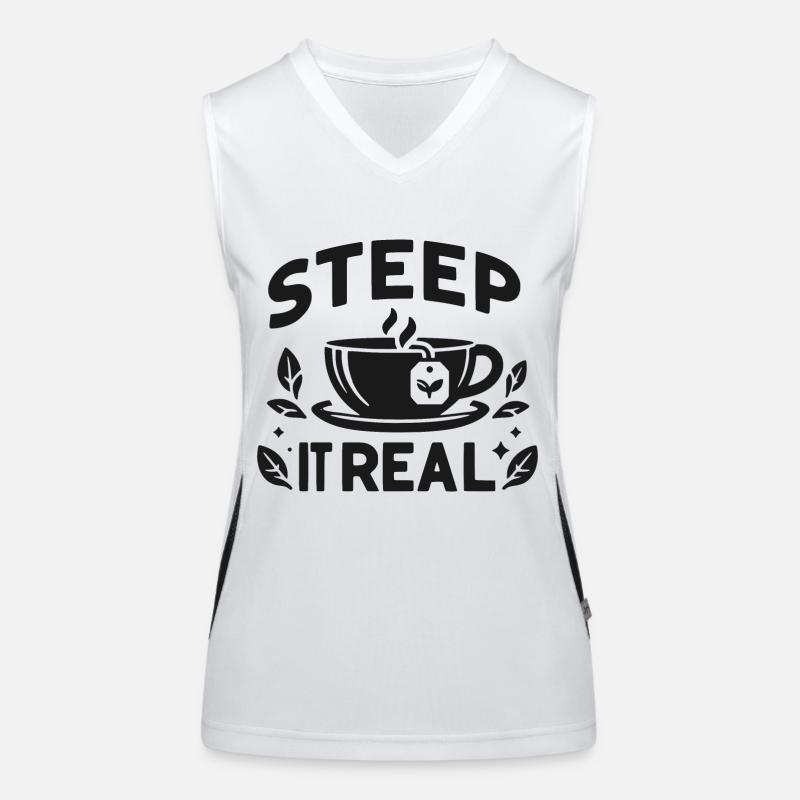 Steep It Real Women's Functional Contrast Tank Top