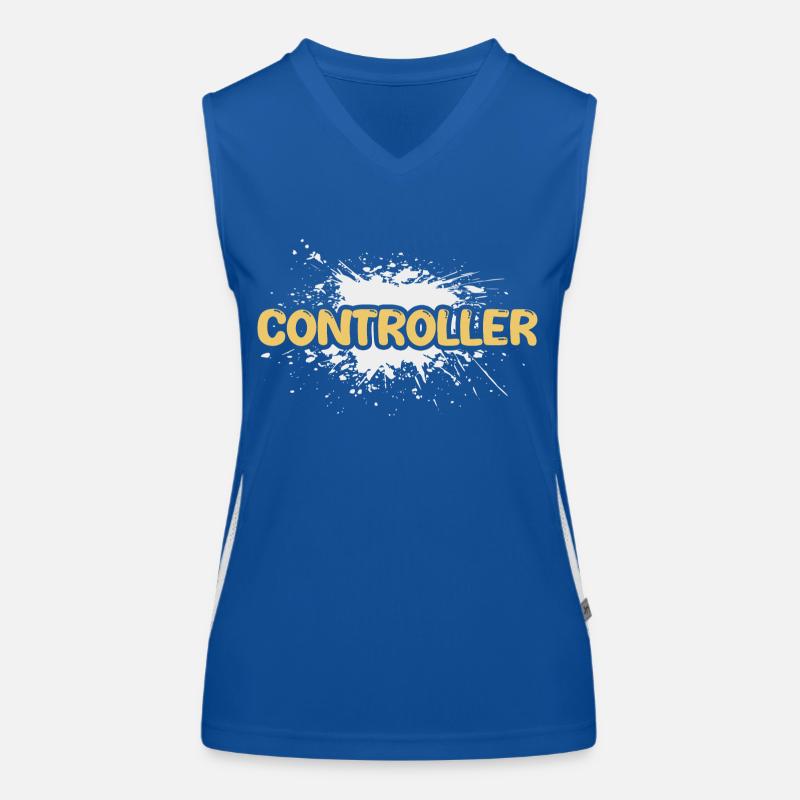 Geschenk für Controller Funktionelles Kontrast-Tank Top für Frauen