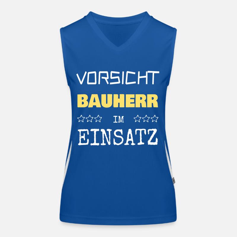Appointment of builder Women's Functional Contrast Tank Top