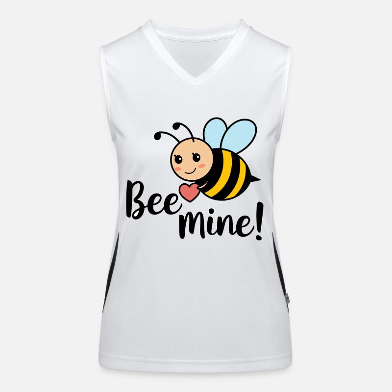 Bee Mine Débardeur respirant contrasté Femme