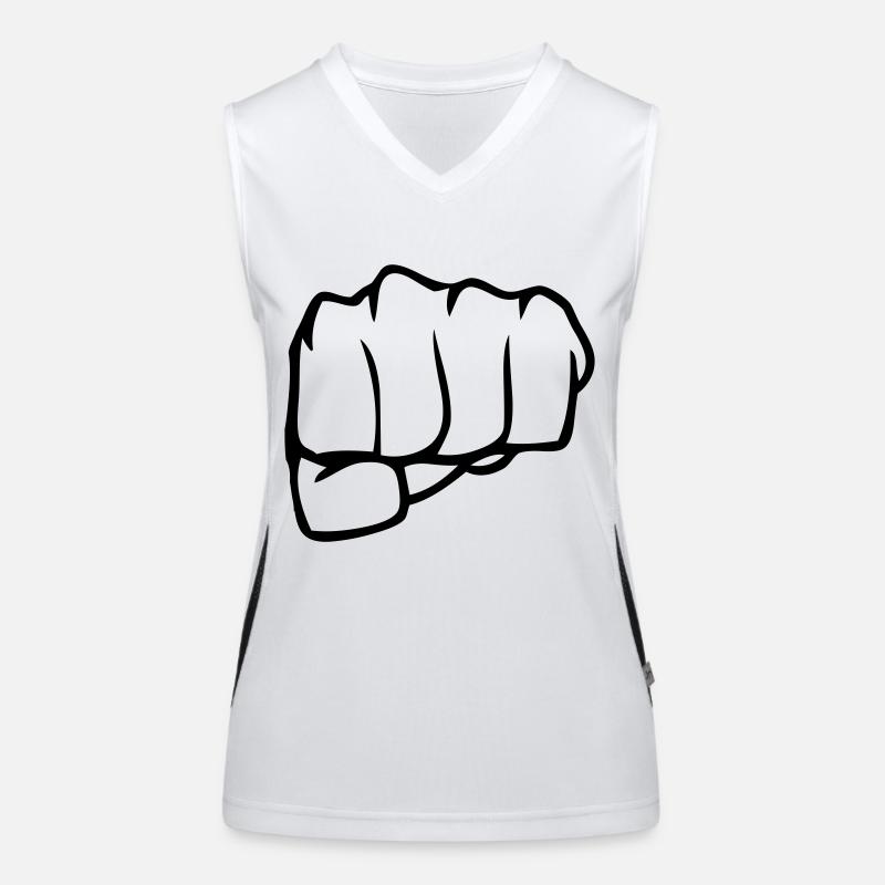 fist Women's Functional Contrast Tank Top