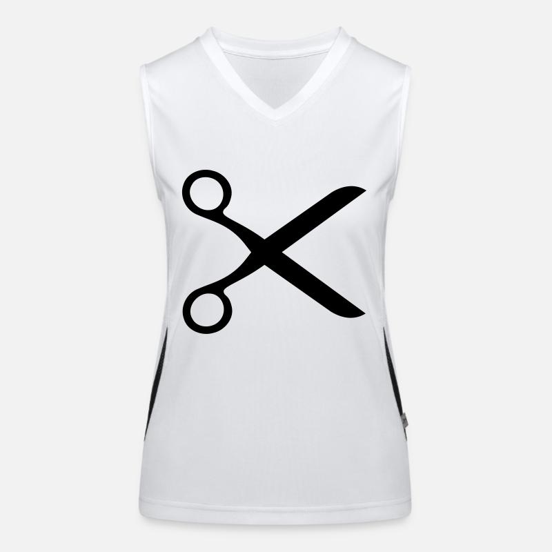 Scissors Women's Functional Contrast Tank Top