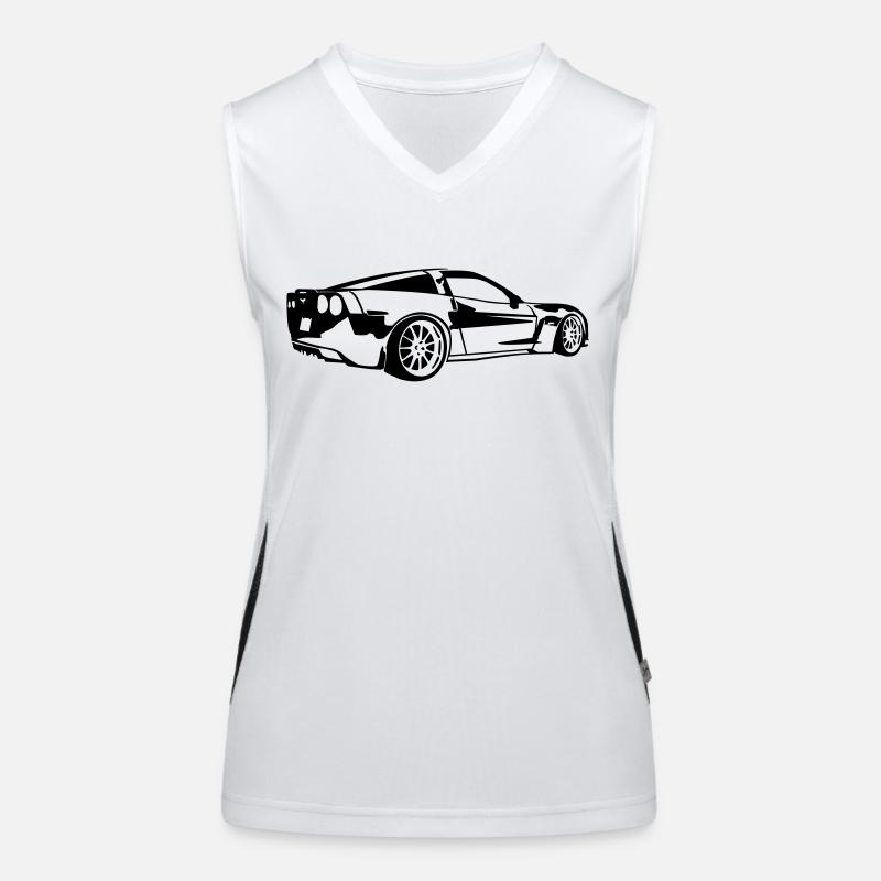 corvette Women's Functional Contrast Tank Top