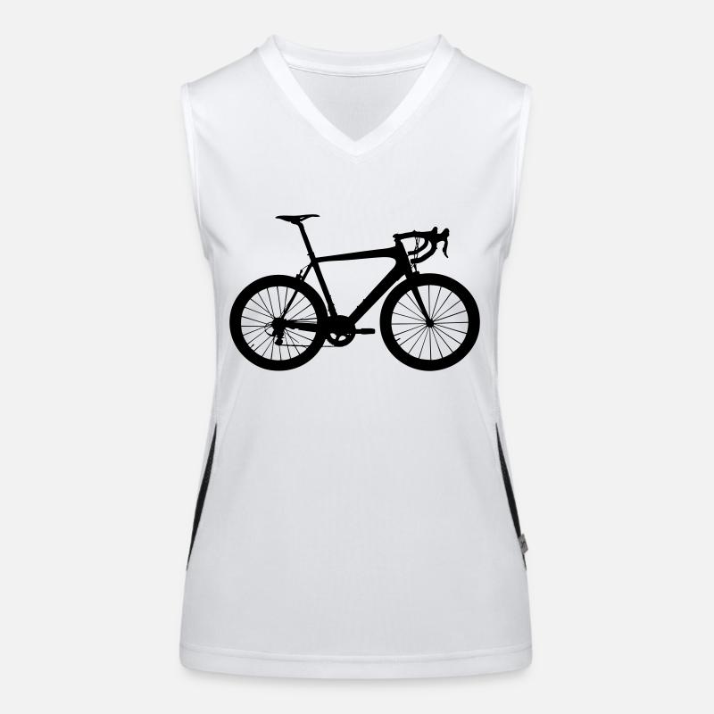 Rennrad Funktionelles Kontrast-Tank Top für Frauen