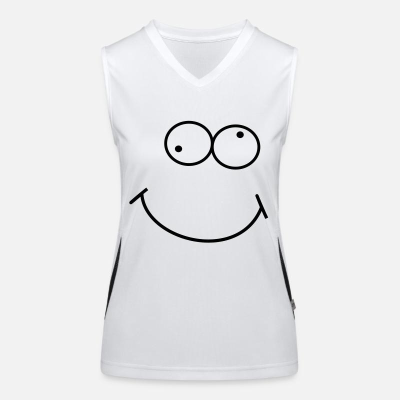 frische Perspektive Funktionelles Kontrast-Tank Top für Frauen