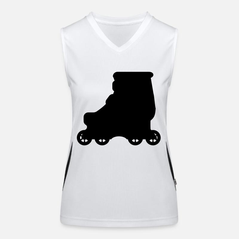 Inline Skate - Aggressive Skate Funktionelles Kontrast-Tank Top für Frauen