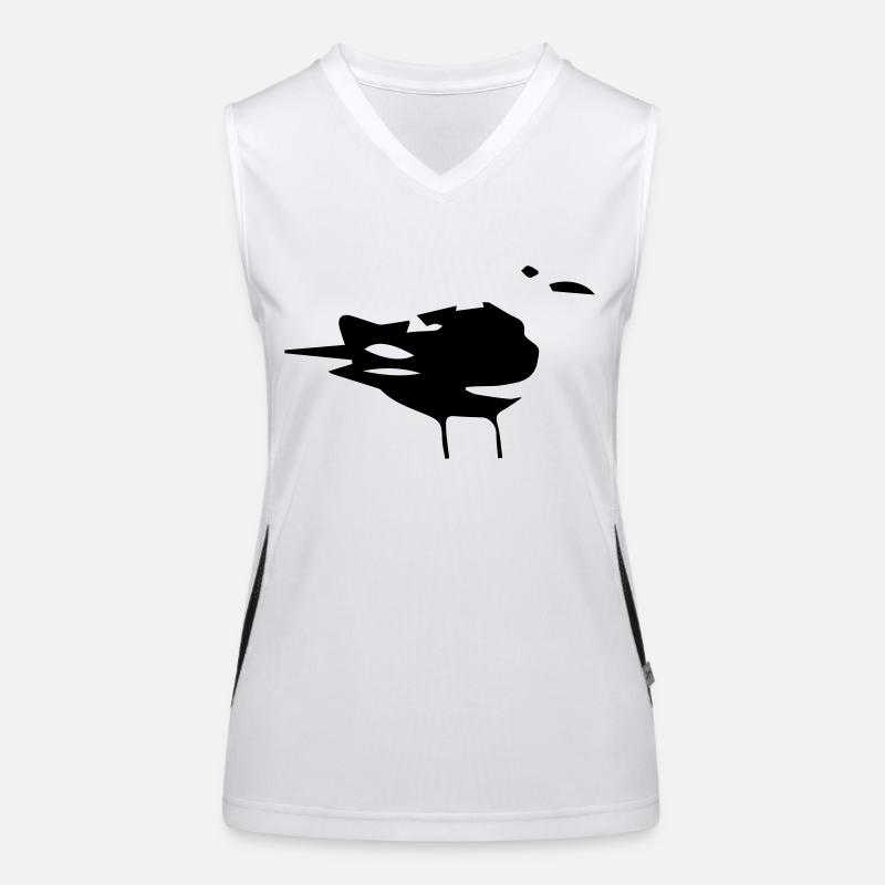 vogel Funktionelles Kontrast-Tank Top für Frauen