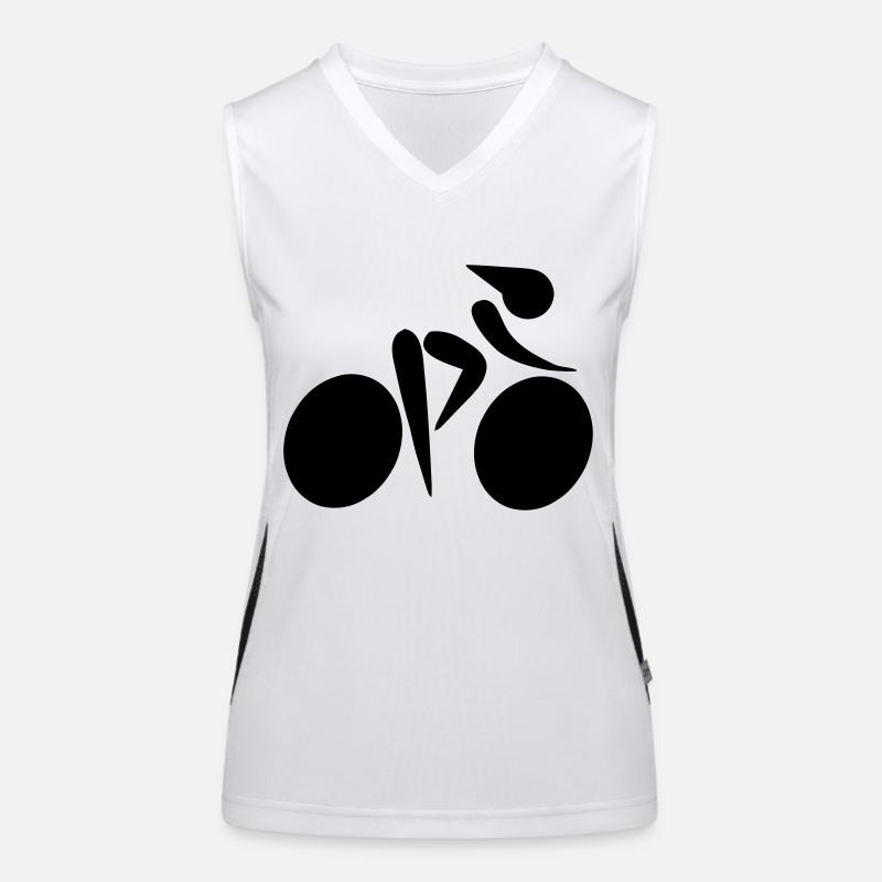 racing cyclists Women's Functional Contrast Tank Top
