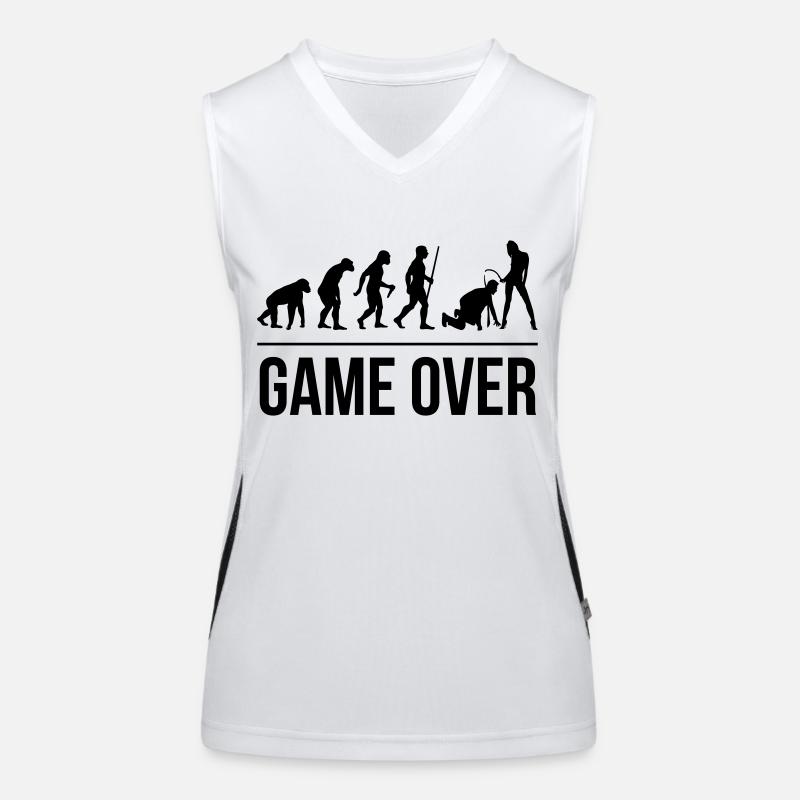 Game over Débardeur respirant contrasté Femme