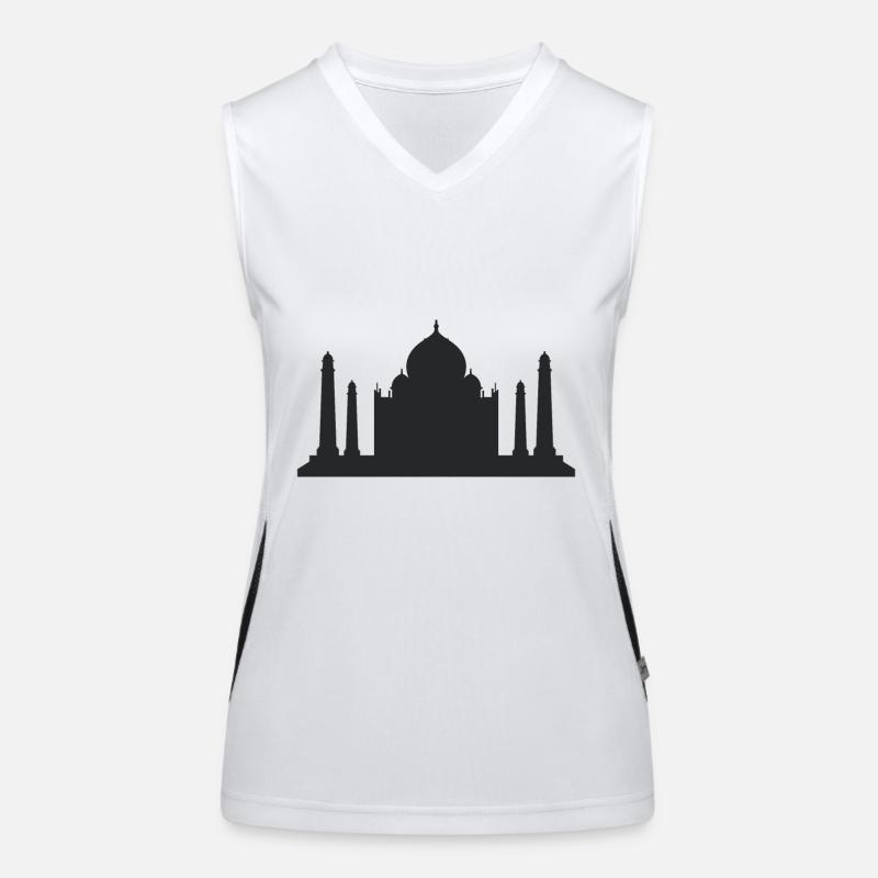 taj mahal Débardeur respirant contrasté Femme