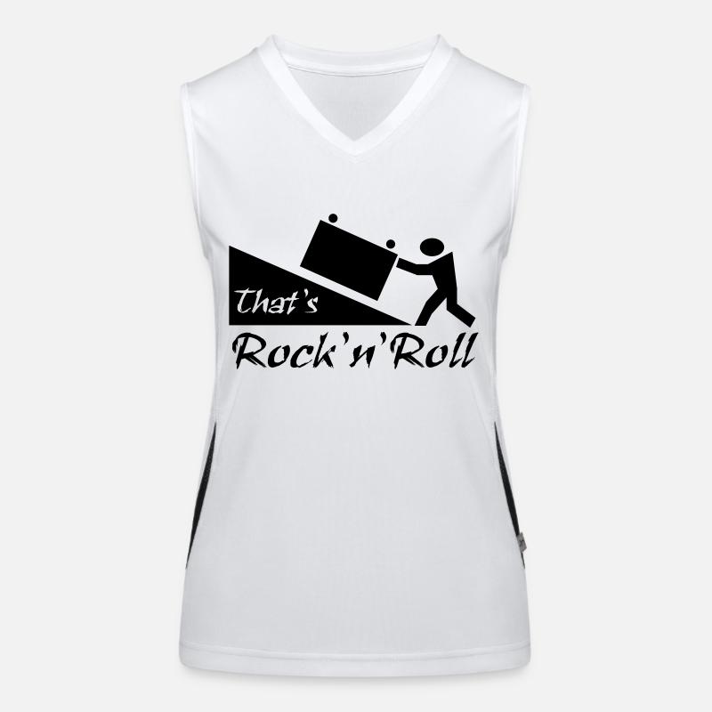 thatsrocknroll Funktionelles Kontrast-Tank Top für Frauen