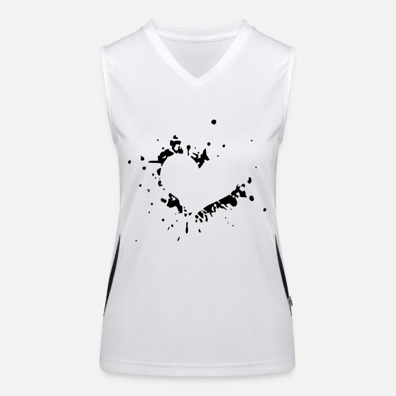 Herz Women's Functional Contrast Tank Top