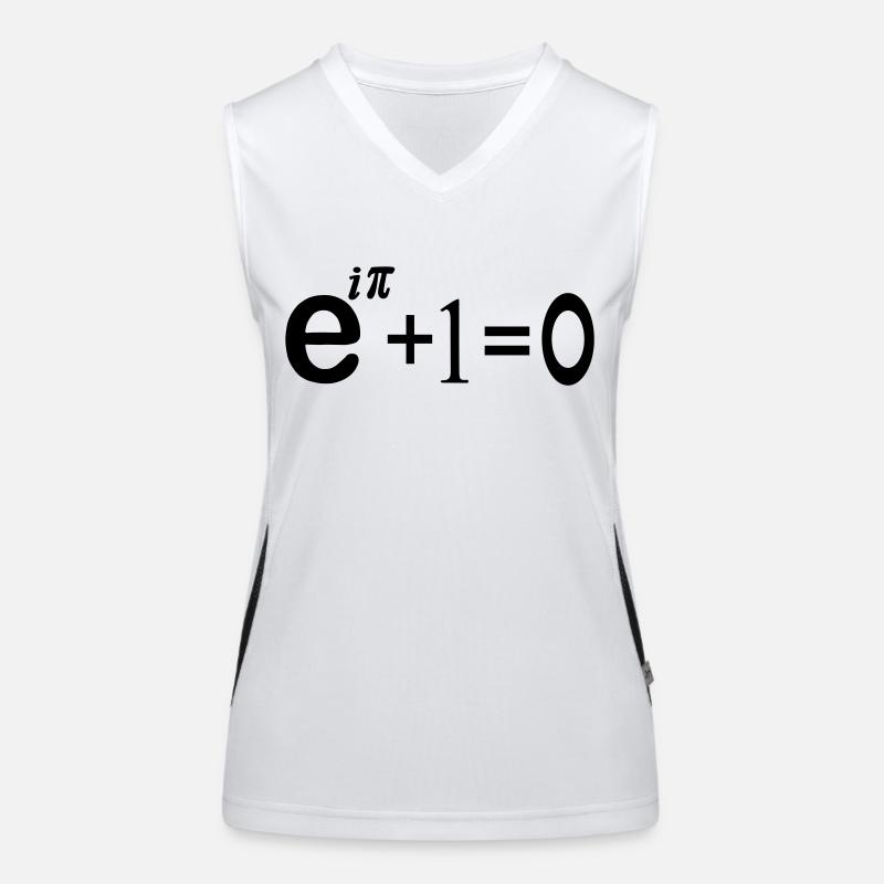 ei pi Gleichung Funktionelles Kontrast-Tank Top für Frauen