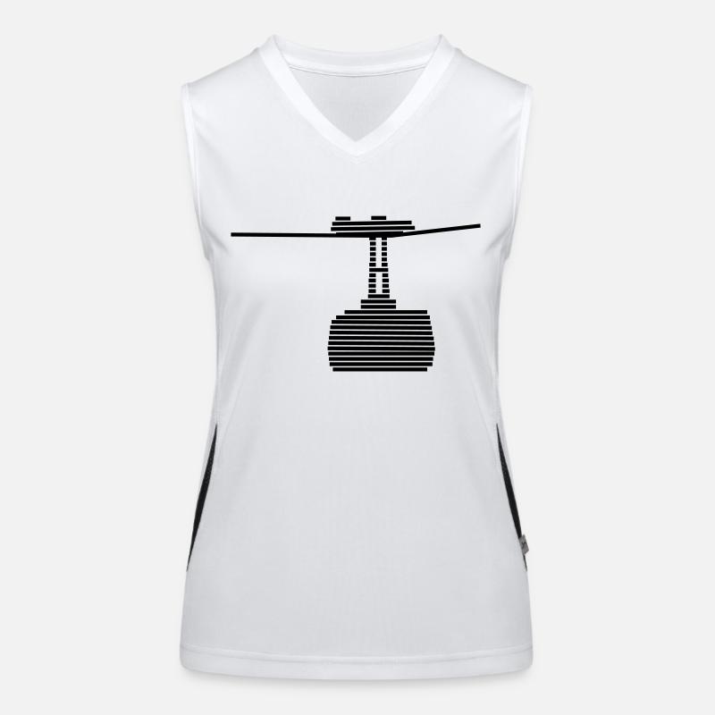 cable car Women's Functional Contrast Tank Top