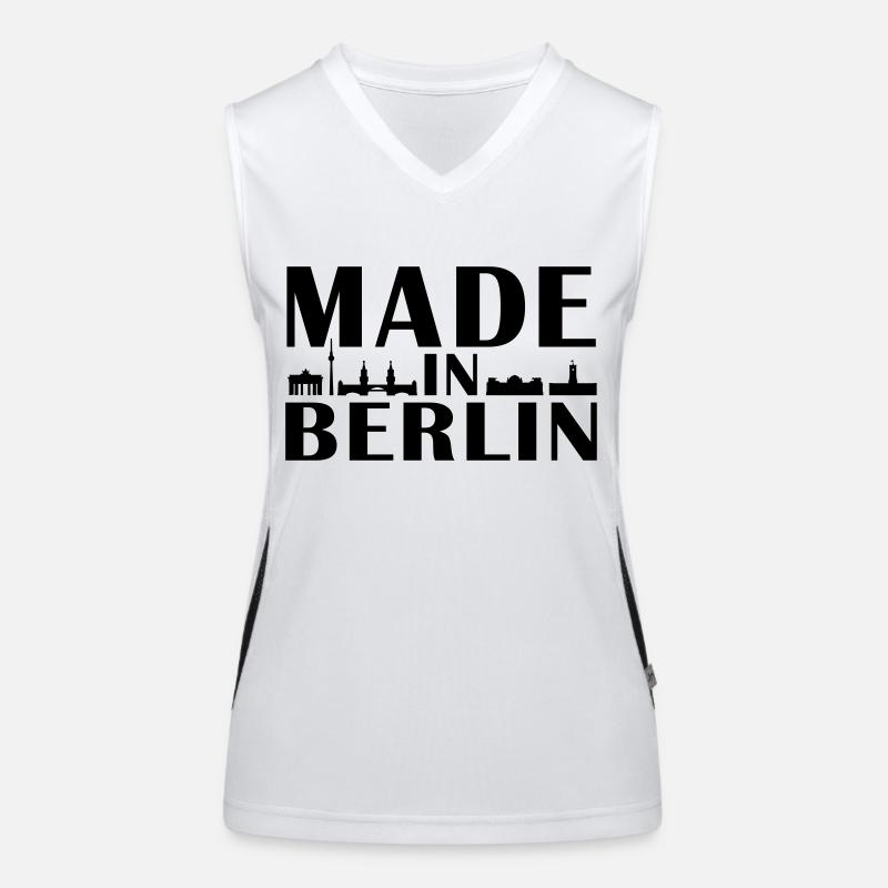 Berlin Débardeur respirant contrasté Femme