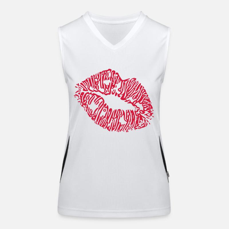 lips Women's Functional Contrast Tank Top