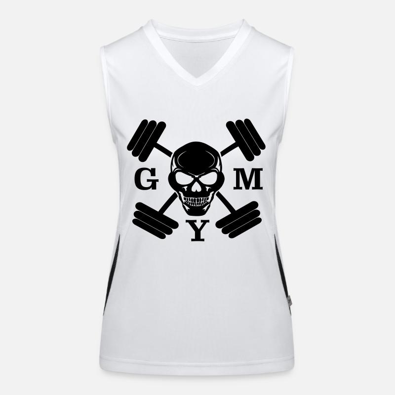gym Funktionelles Kontrast-Tank Top für Frauen