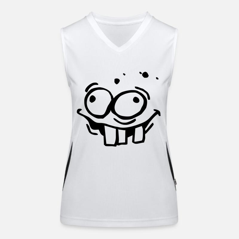 Fratze Funktionelles Kontrast-Tank Top für Frauen