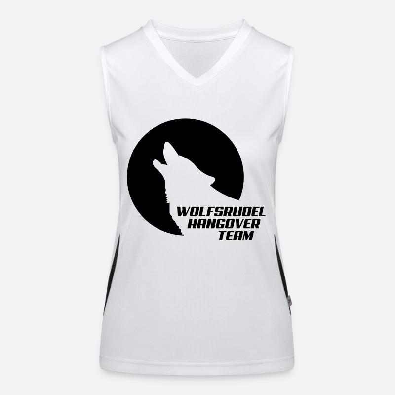 wolfsrudel_team Funktionelles Kontrast-Tank Top für Frauen