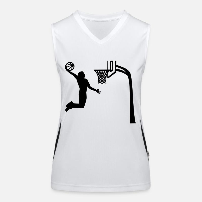 Basketball Débardeur respirant contrasté Femme