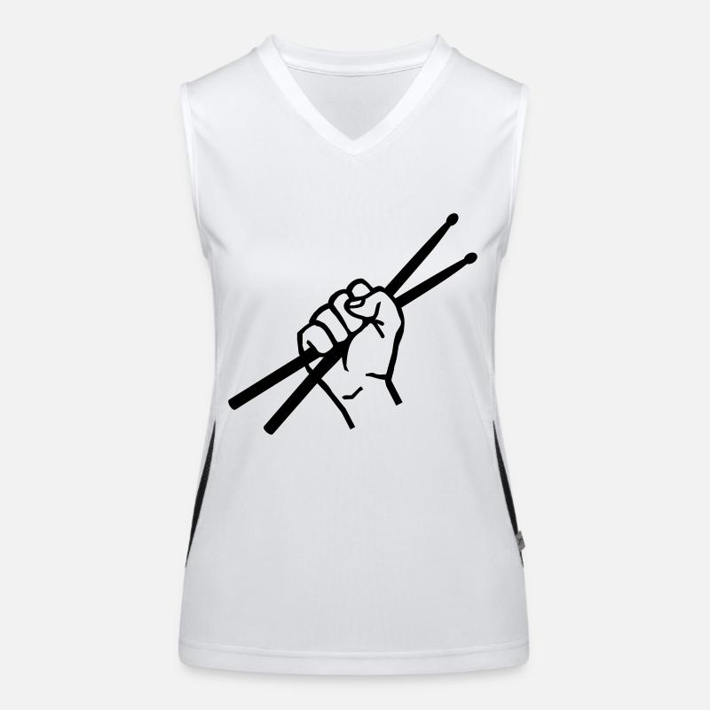 Drums Women's Functional Contrast Tank Top