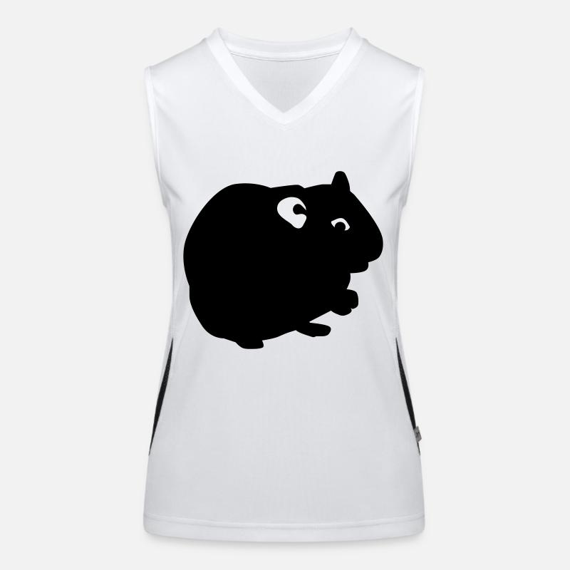 Hamster Débardeur respirant contrasté Femme