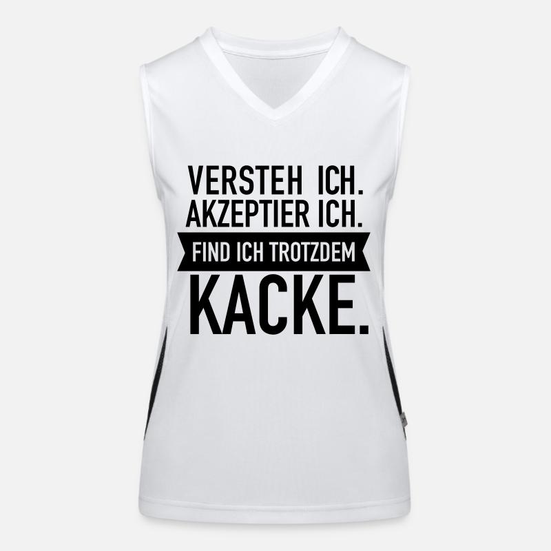 I understand. I accept. Still shit... Women's Functional Contrast Tank Top