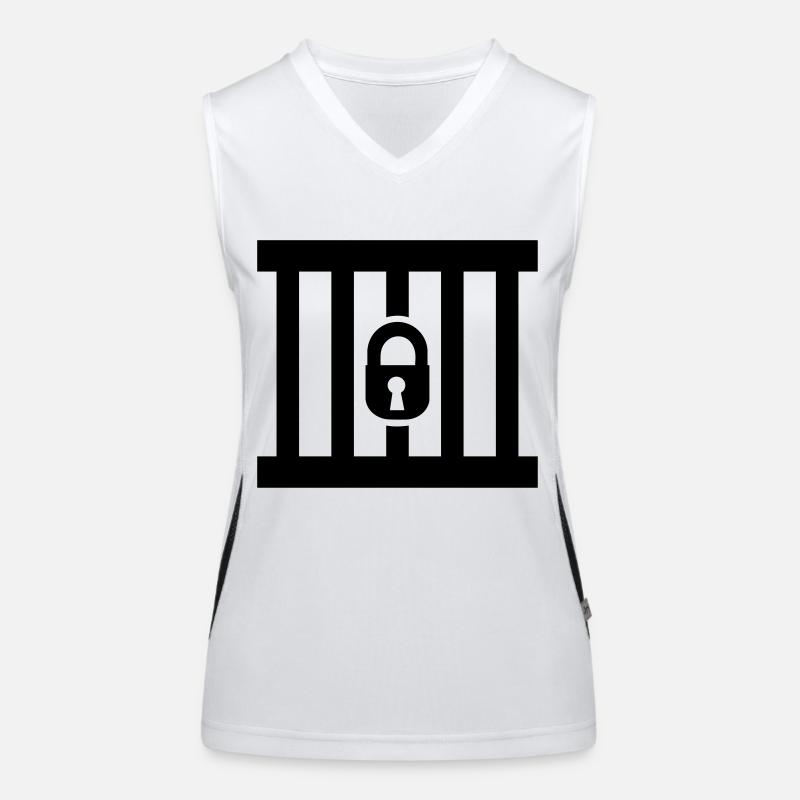 Prison Débardeur respirant contrasté Femme