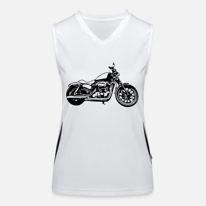 sportster_883 Funktionelles Kontrast-Tank Top für Frauen