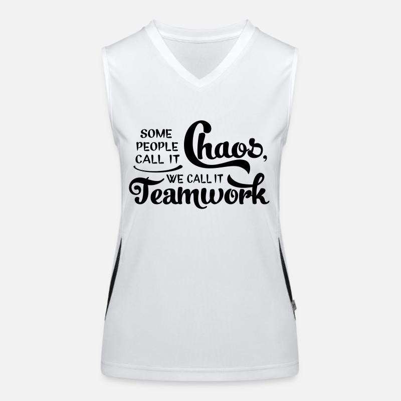 chaos Funktionelles Kontrast-Tank Top für Frauen