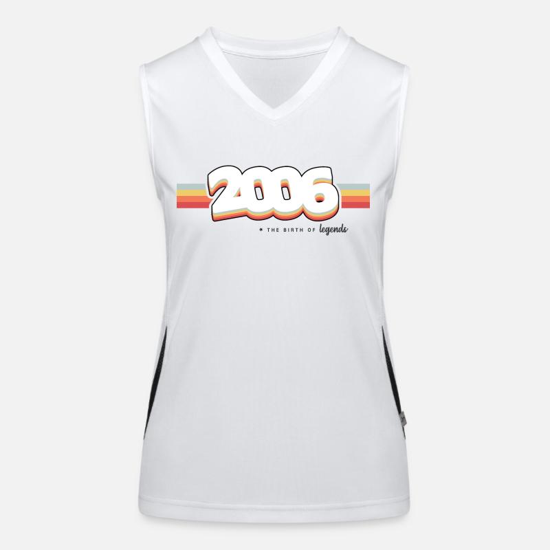 2006 Die Geburt der Legenden Funktionelles Kontrast-Tank Top für Frauen