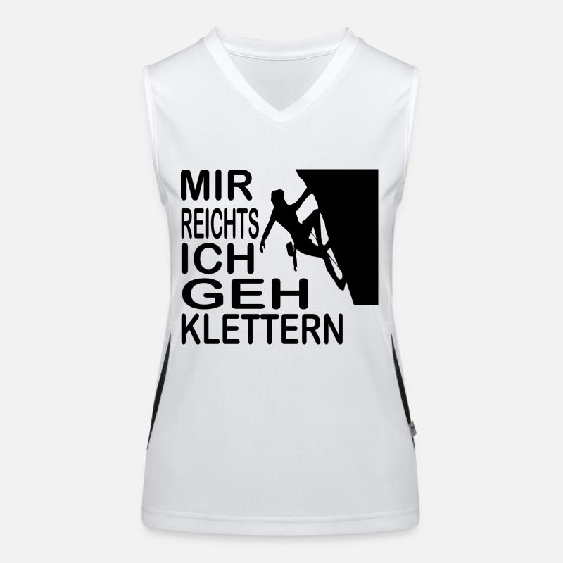 climbing Funktionelles Kontrast-Tank Top für Frauen