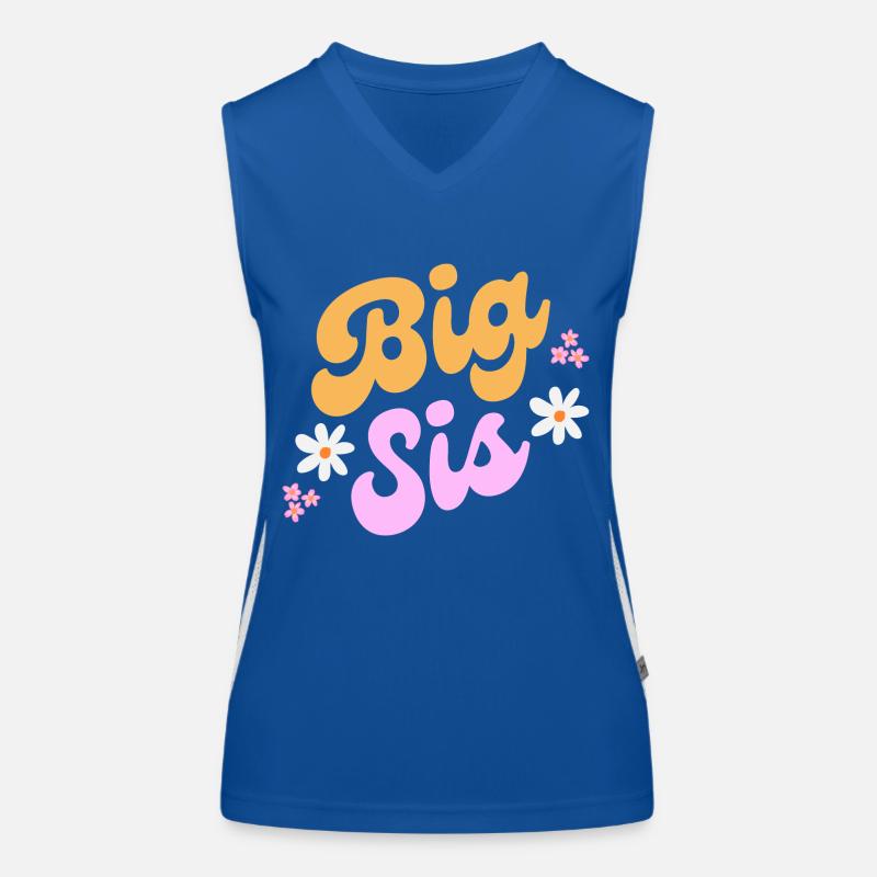 Big Sis Funktionelles Kontrast-Tank Top für Frauen