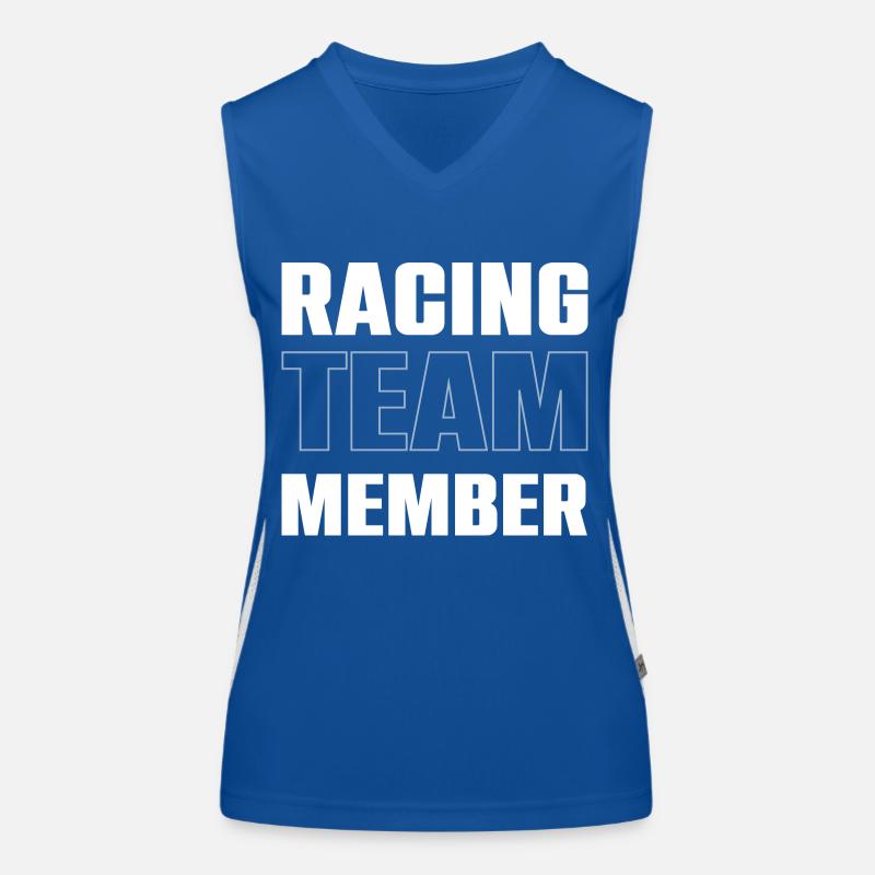 Équipe de course Débardeur respirant contrasté Femme