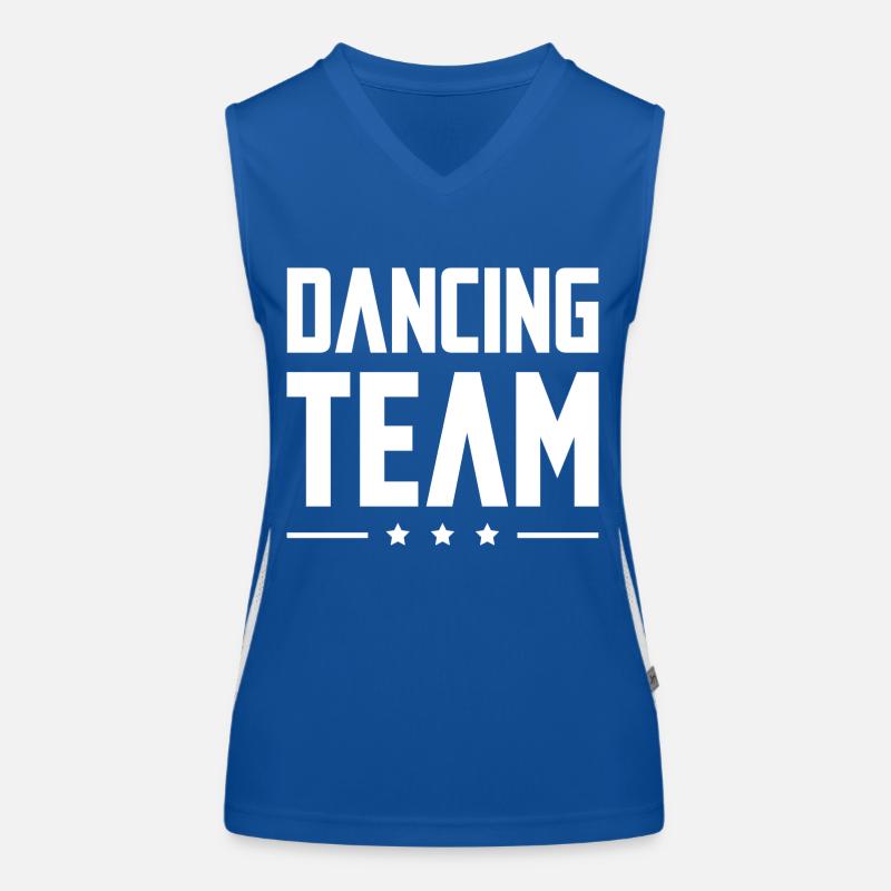 Dancing Team Women's Functional Contrast Tank Top