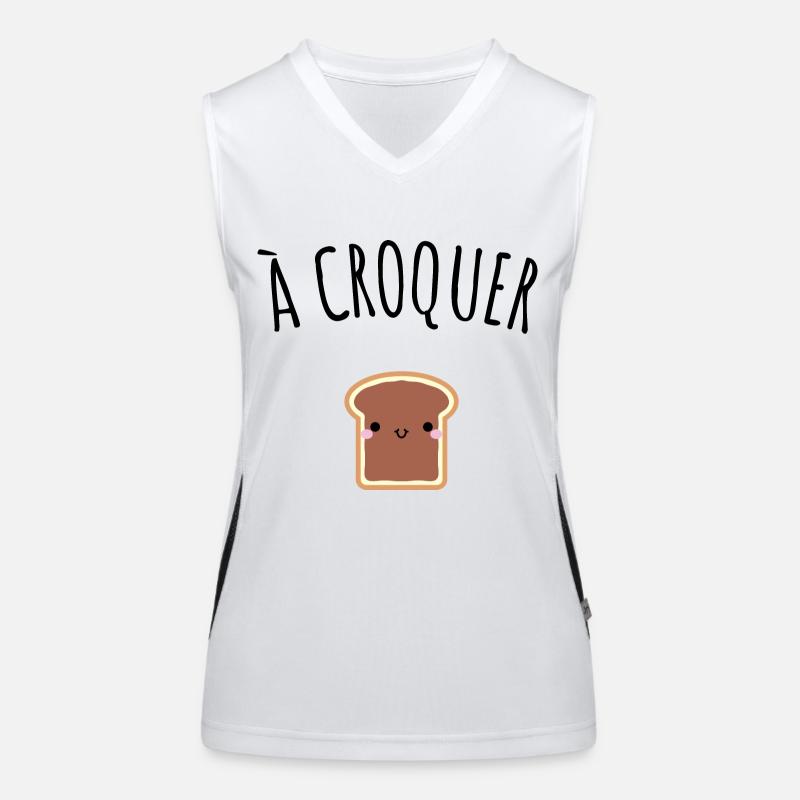 à croquer Débardeur respirant contrasté Femme