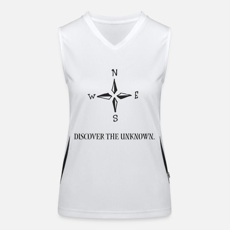 Discover the unknown. Women's Functional Contrast Tank Top