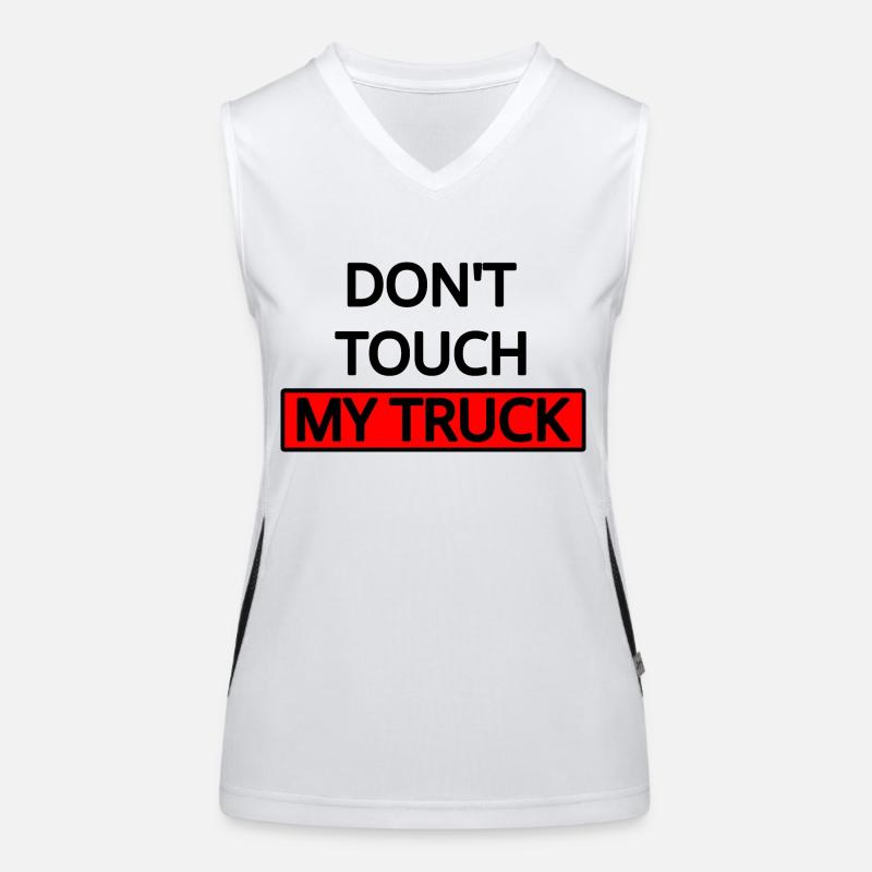 Truck Funktionelles Kontrast-Tank Top für Frauen