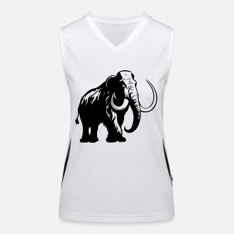 elephant Funktionelles Kontrast-Tank Top für Frauen