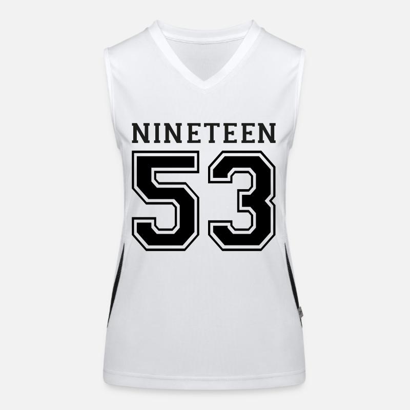 1953 Funktionelles Kontrast-Tank Top für Frauen