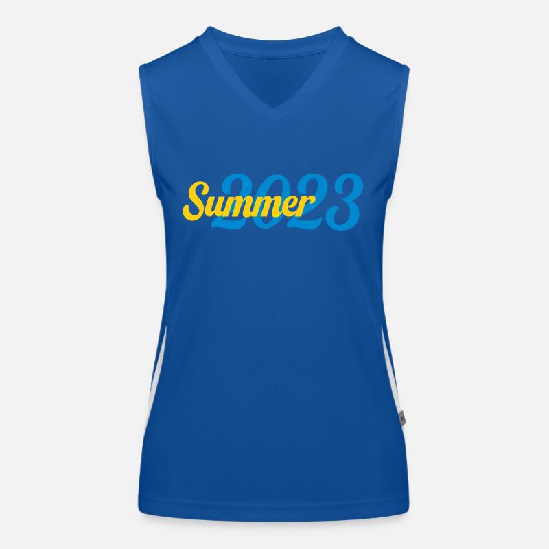 Sommer 2023 Funktionelles Kontrast-Tank Top für Frauen