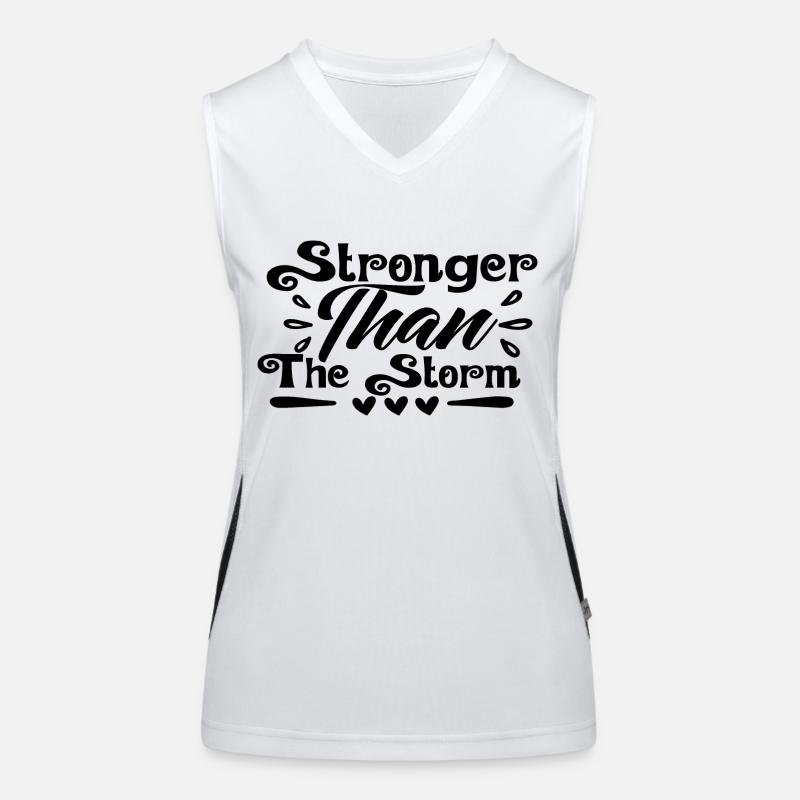 Plus fort que la tempête Débardeur respirant contrasté Femme