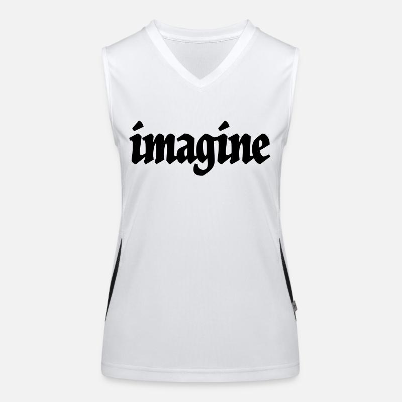 Imaginer Débardeur respirant contrasté Femme